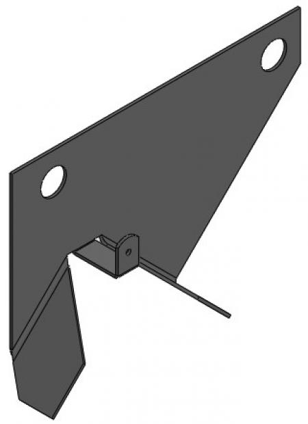 Right Suspender End Plate