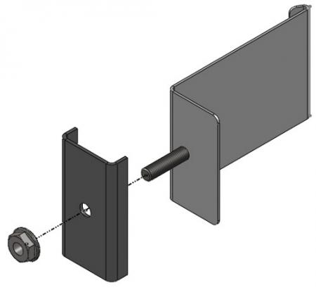 Retaining Clip with Clamp