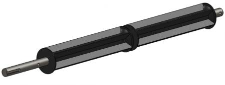 Replacement Rubber Rotor Bar for Gandy Slice 'N Seed Overseeder