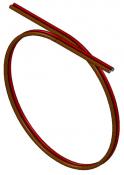 23-ft. Electrical Cord (16 Gauge/Brown & Red)