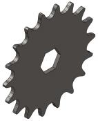 18-Tooth Sprocket with 5/8" Hex Bore