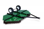 Sweep Master Turf Brush with Steel Deck