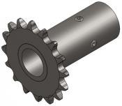 16-Tooth Sprocket with 3/4" Round Bore and 3-1/8" Hub